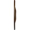 Ekena Millwork Galveston Ceiling Medallion (Canopies up to 5 7/8"), 51"OD x 3 5/8"ID x 3 3/8"P, Root Beer Crackle CM51GLRBC - alternate 2